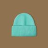 High Quality Solid Color Hat Women's Autumn and Winter Wool Hat Warm Ear Protection Cold Hat Versatile Face Small Knitted Hat Men's Windproof