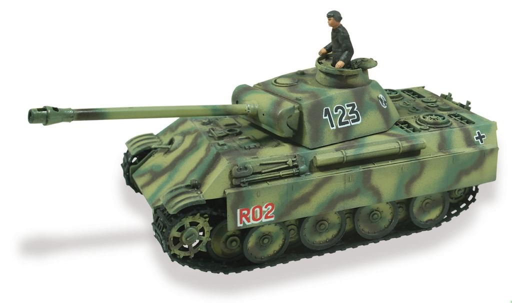 Platz 1/72 German Panther G Tank Plastic Model Kit LN76083