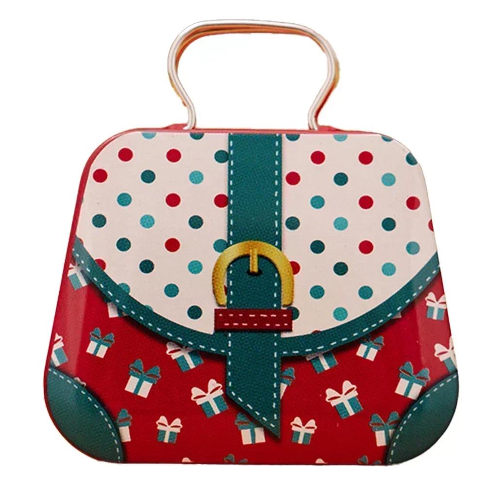 Charming Holiday Decor As Show Metal Cookie Box Ample Space For Treats Effortless Portability For Holiday Treats