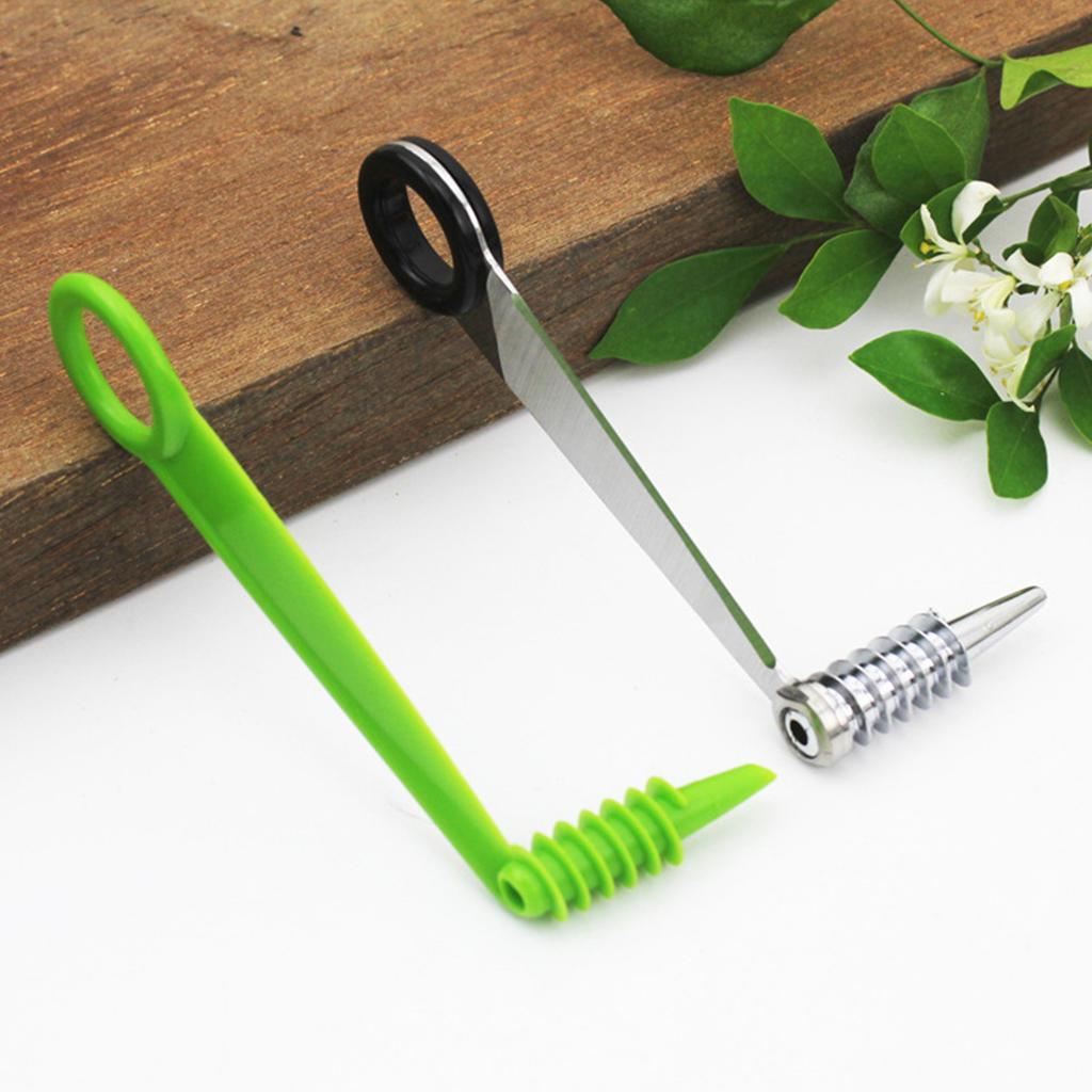 Portable Spiral Twisted Vegetable Slicer Cucumber Kitchen Accessories Tool Suitable for Family Dinners Barbecues