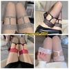 Female Suspender Stockings With Lace Bows Japanese Lolita Hotsweet Thigh High Stockings Tights For Women 1/S