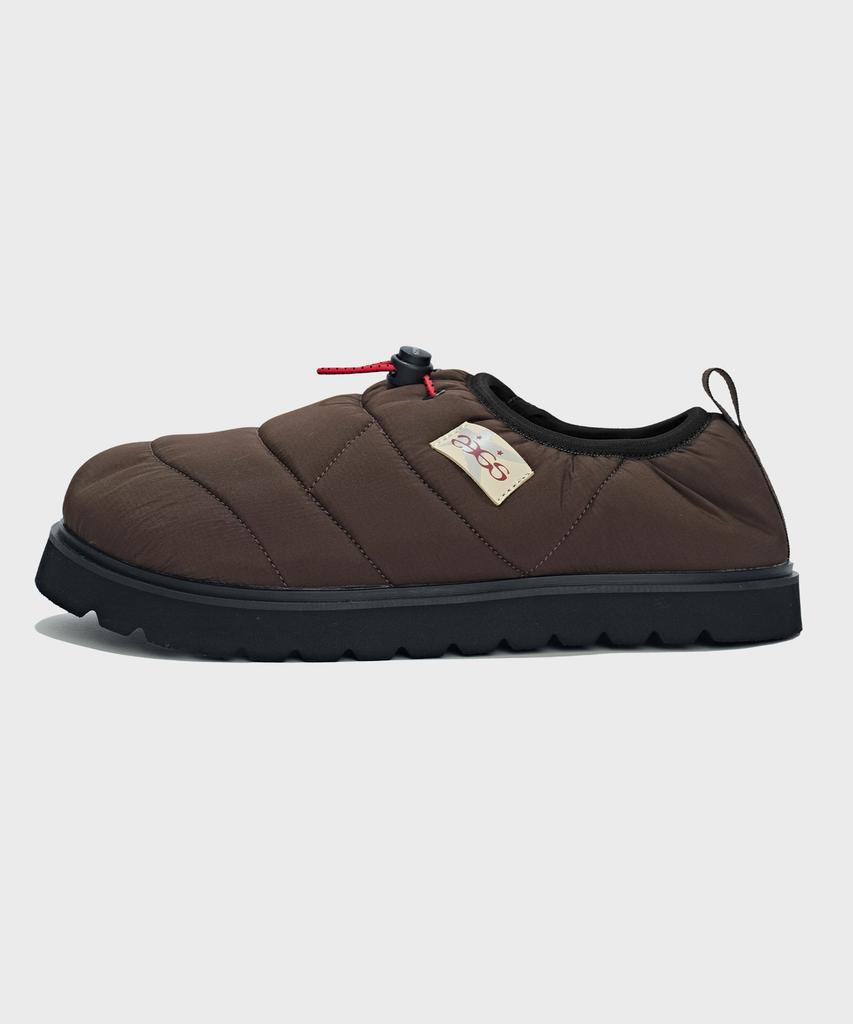 23.65 Polka 1 V2 Padded Thermal Slippers Brown Red