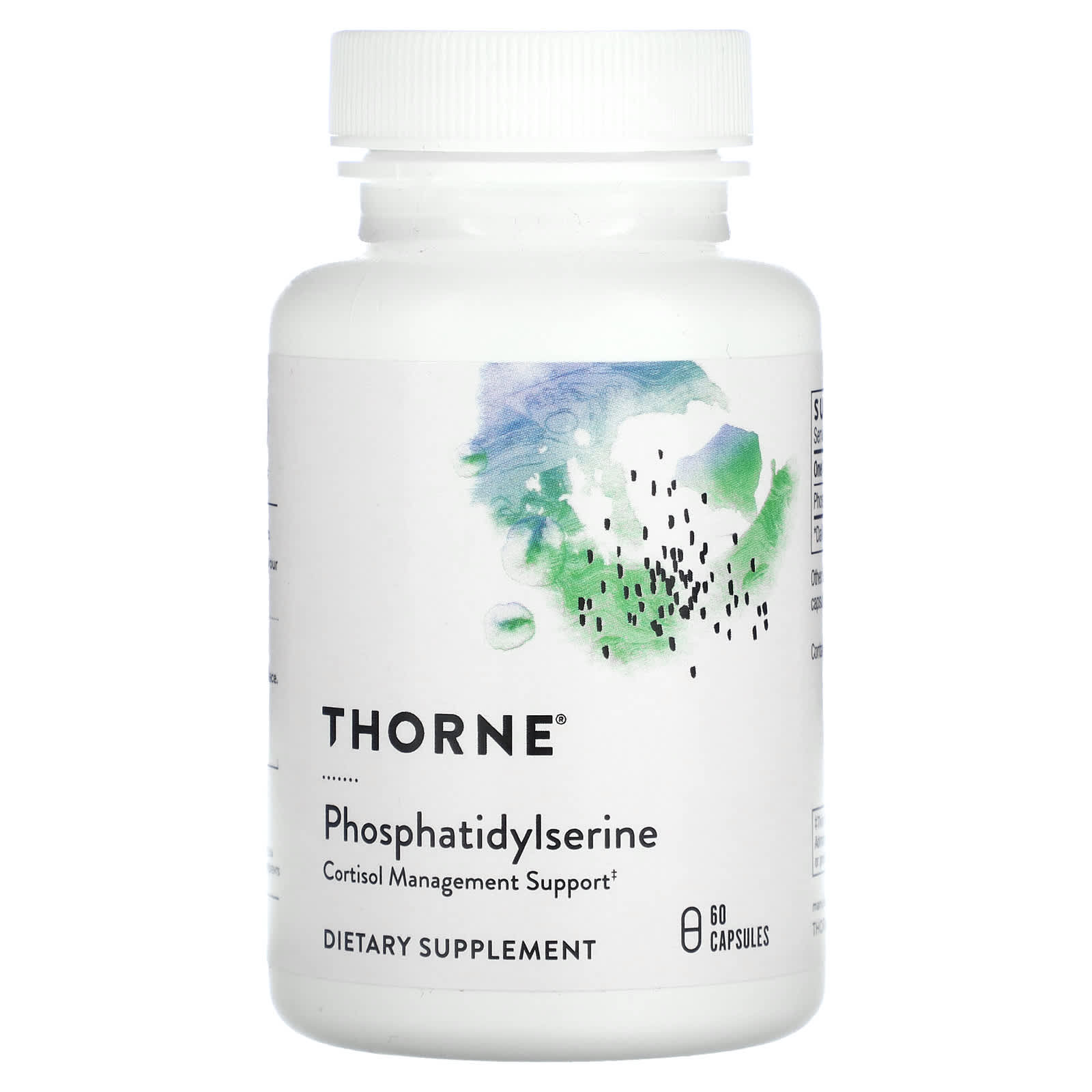 

Phosphatidylserine, 60 capsules (100 mg per capsule)