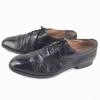 Salvatore Ferragamo Semi Brogue Business Shoes Black Size 10D 27.5-28.0 Men's(USED)