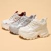 Daddy Shoes Women'S Spring And Summer Thick-Soled Inner Height Increase Women'S Sports Shoes Women'S Casual Shoes Women'S Shoes
