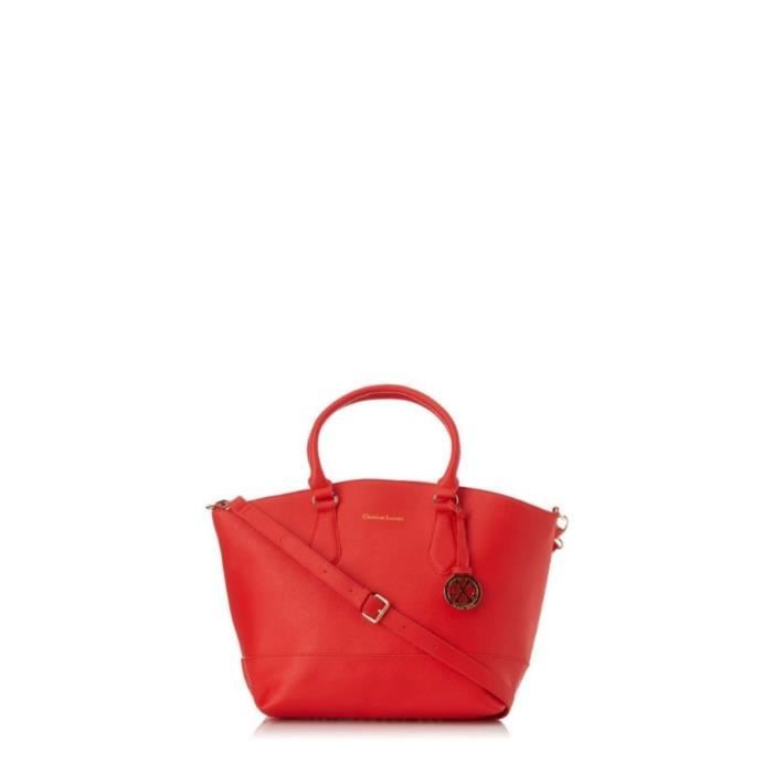 Cabas - CHRISTIAN LACROIX - Eternity 1 - Rouge - Polyuréthane - Style minimaliste