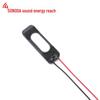 Racetrack-shaped 8 Ohm, 1W Notebook/Tablet Voice Prompt Loudspeaker with Internal Magnet
