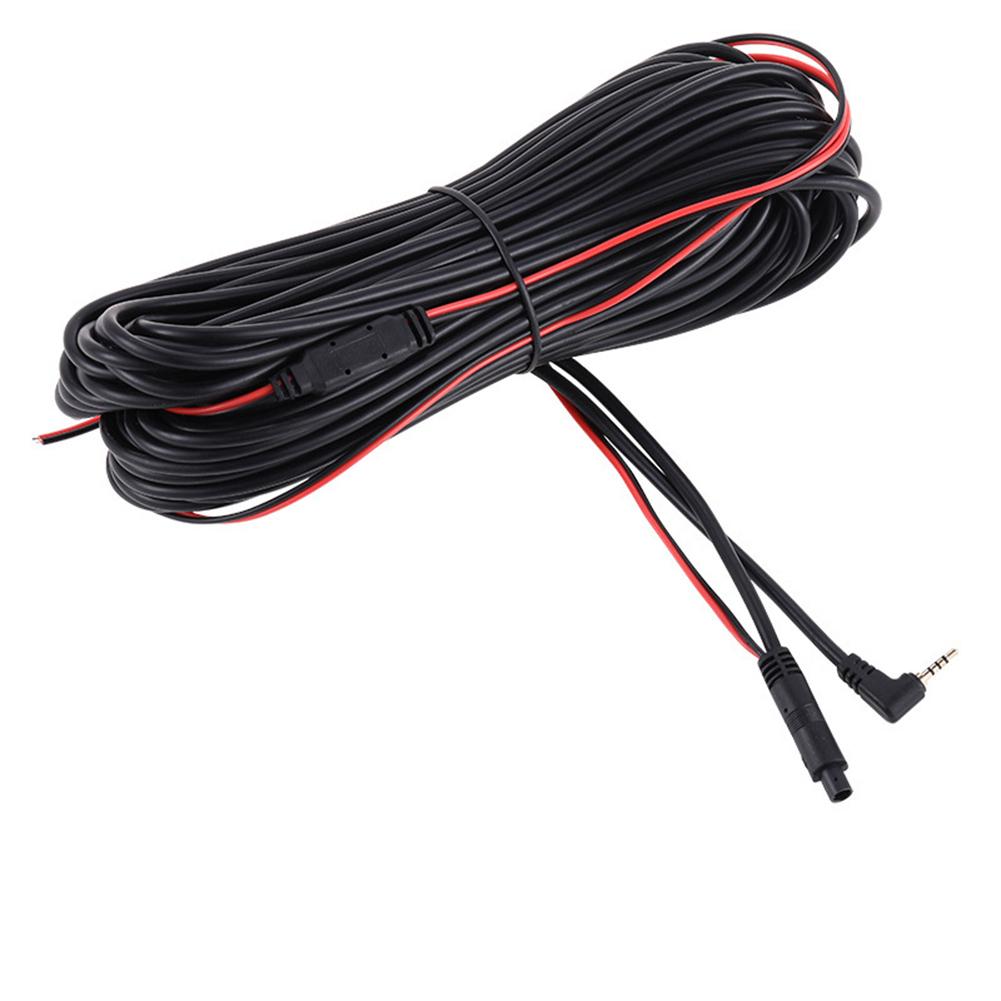 6m Car DVR Dash Camera Cable 2.5mm 4Pin Video Extension Wire For Rear View Camera For 12V Power Outlet Auto Accessories