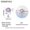 Charm Elegant Beautiful Copper Lotus Pendants Bead Fits Charm Plata Genuine Bracelets Bead Women Jewelry Crafting