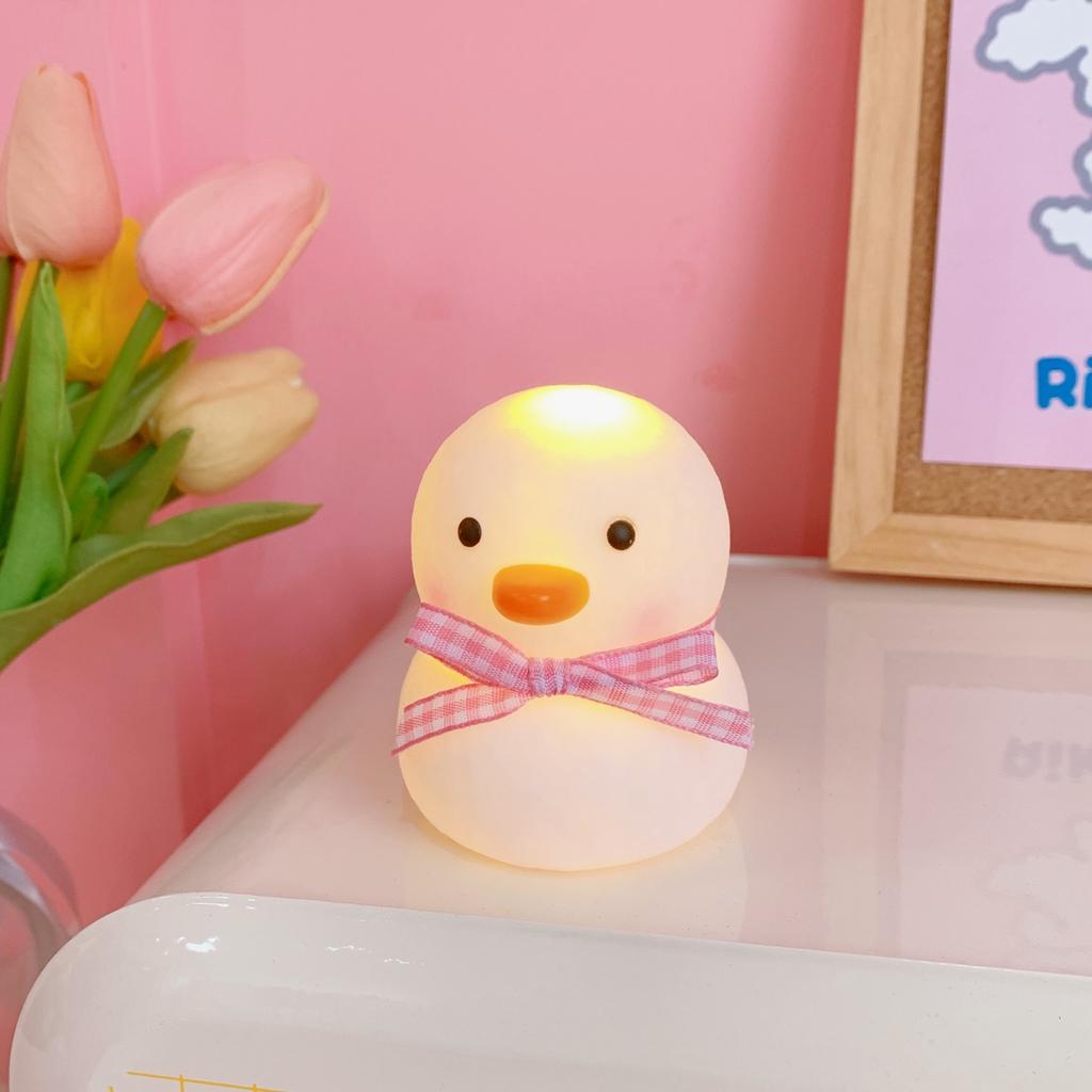 LED Night Light Cute Cartoon Night Lamp Baby Kids Room Desk Bedside Decoration Lamp
