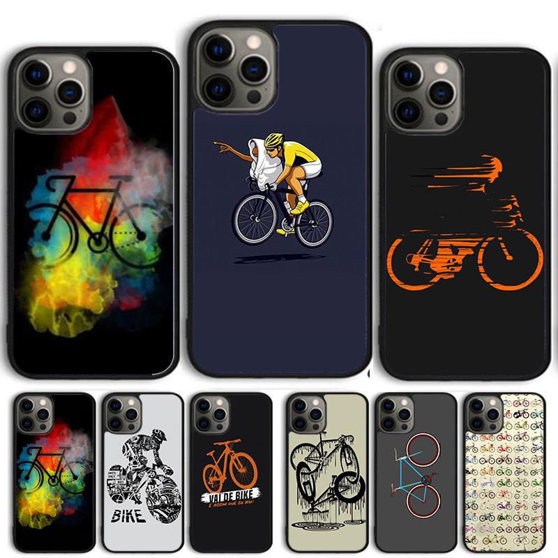Hipster Bike Bicycle Phone Case Cover For iPhone 17 Air 16e 15 14 13 12 Pro Max 11 Pro Max Plus Coque Shell