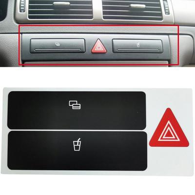 Adesivi Riparazione Pulsanti Copertura Adesivo Finitura Decorazione Interni Auto Adesivo Riparazione Manopola Interruttore Per A6 C5 1998- 2004