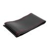 Universal Steering Wheel Cover with Needle Thread Protector for External Diameter of 3738cm(Black