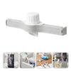NUOLUX Food Storage Sealing Clamps, Set of 3, Snack Sealing Clips with Spout, Food Bag Sealing Clips, Lightweight Fresh Keeper, 13 x 1.5 x 3 cm