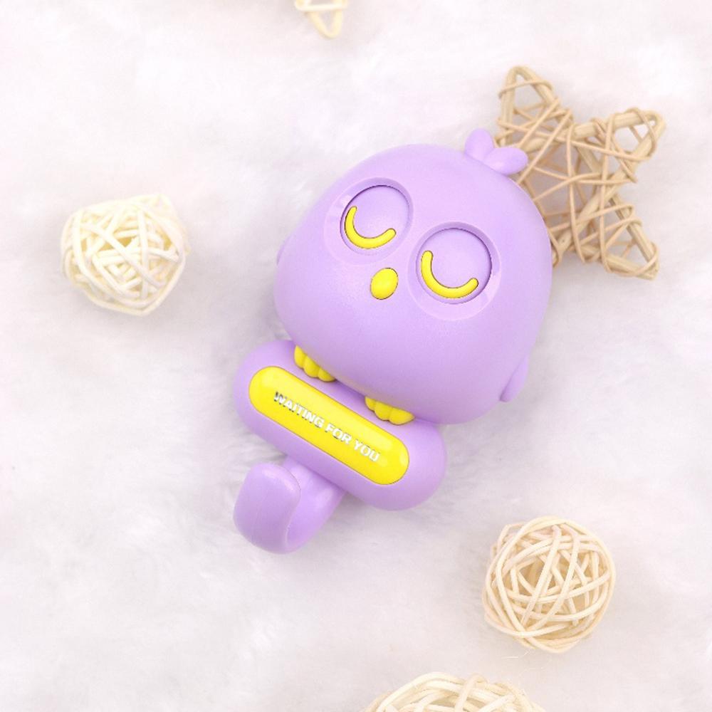 Cartoon Blinking Eyes Birds Hooks Self Adhesive Hooks Key Storage Hanger Multi-Function Wall Hook Bathroom Kitchen Organizer