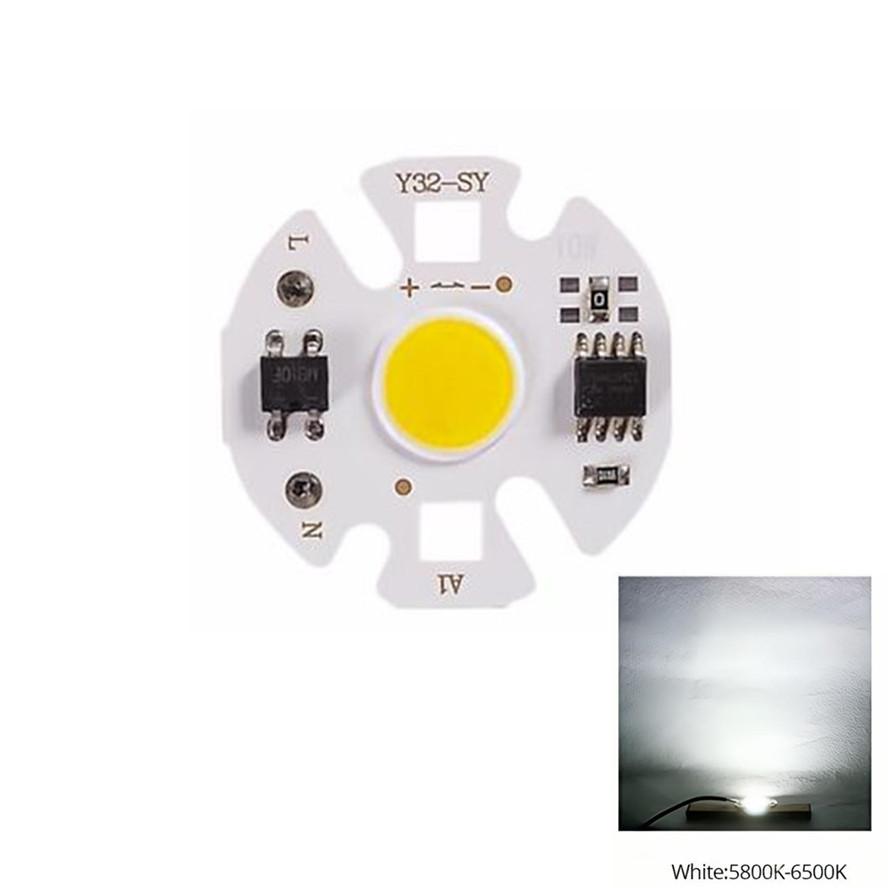 RnnTuu Y32 COB LED Chip Lamp Matrix AC 220V 3W 5W 7W 9W 12W For Floodlight Spotlight No Need Drive Projector Light Bulb Beads