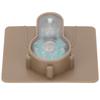 Signal Light Molle Waterproof Military Hunting Vest Helmet Safety Light with Hook and LoopMud Color Bottom Blue Light