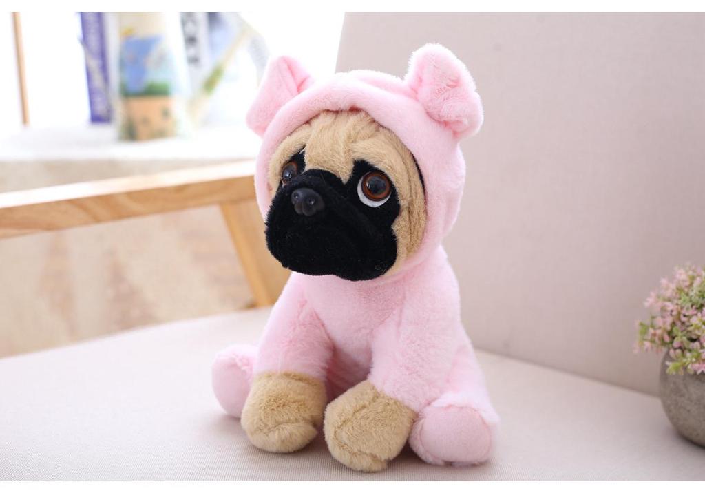 Cute Shar Pei Dog Plush Toy - Perfect Birthday Gift for Kids