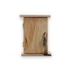 MégaCréa DIY - Tirelire en bois avec cadenas 10 x 10 x 13,5 cm