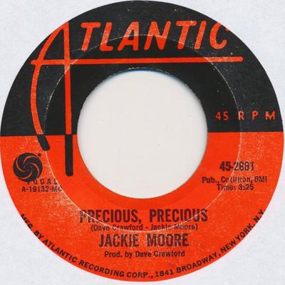 7inch Record JACKIE MOORE - Precious, Precious 452681 Atlantic 1970 US Soul/Funk Used