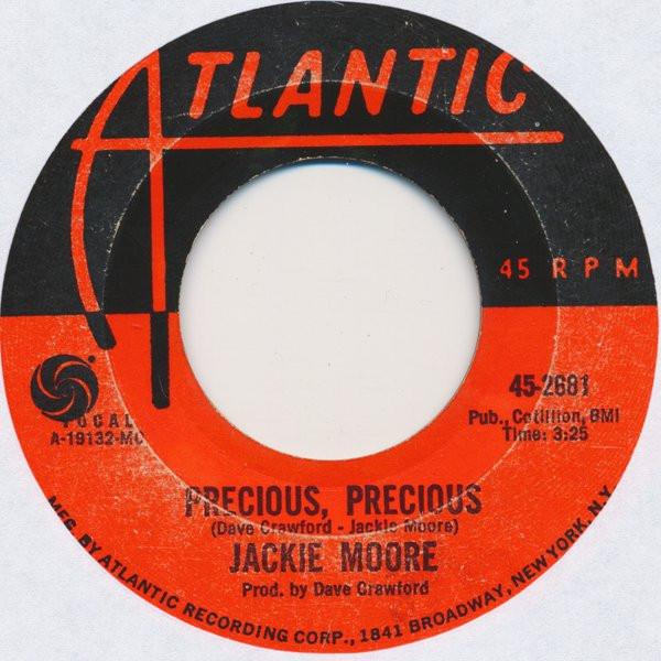 

7inch Record JACKIE MOORE - Precious, Precious 452681 Atlantic 1970 US Soul/Funk Used