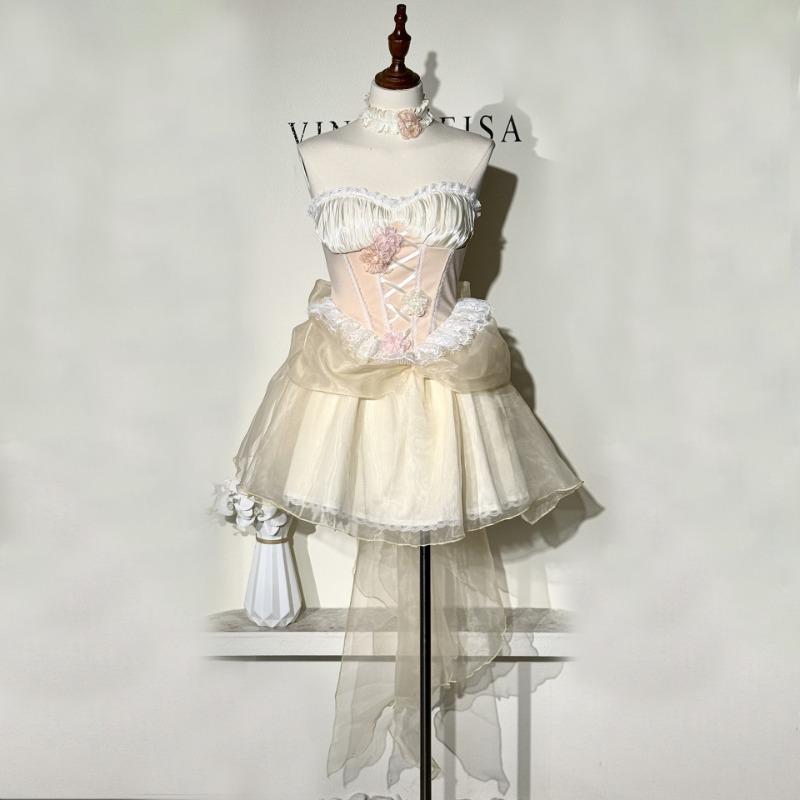 

Хэллоуин костюмы платье принцессы розовой цветочной феи, милый наряд для феи на вечеринку, фотосессия в фотостудии S