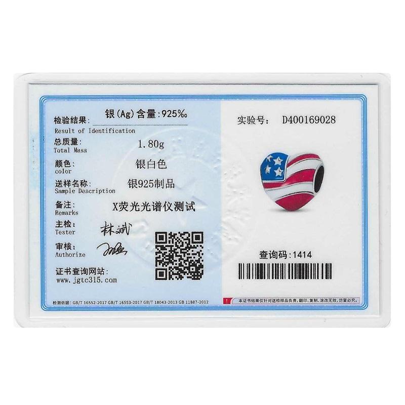 Charms Fit Pan S925 Silver American Style USA Eagle Independence Day Camera Passport Beads Original Bracelets DIY Fine Jewelry