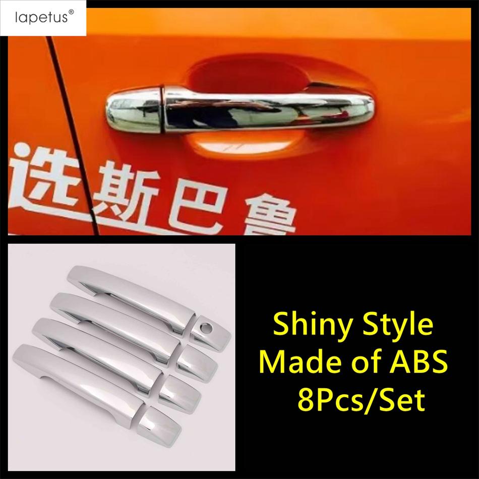 Car Door Handle Sequ Cover Trim For Subaru Forester SH 2008 2009 2010 2011 2012 ABS Chrome / Carbon Fiber / Black Accessories