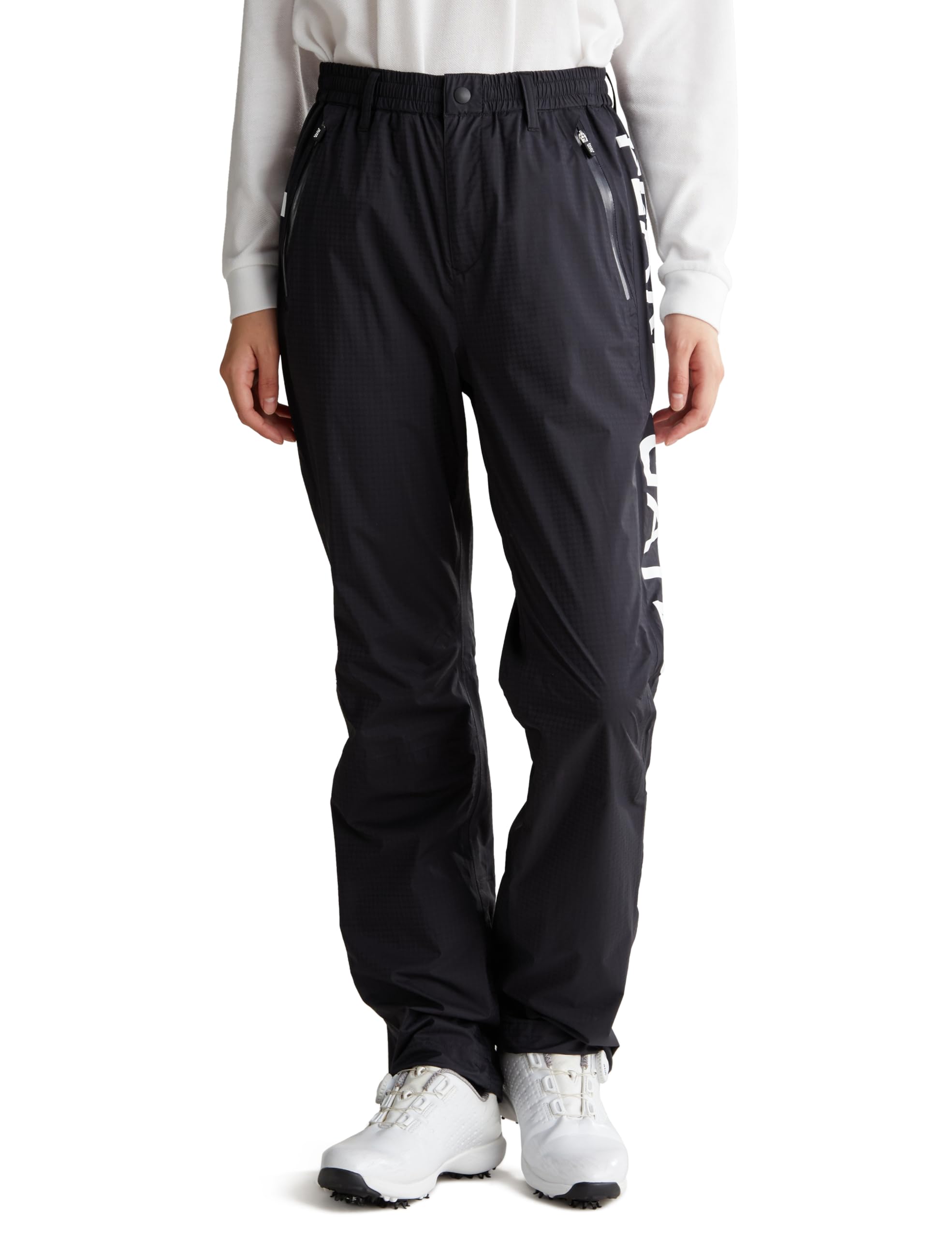 

Continuing standard product rainwear bottoms water length Golf rain gear Navy 1 [Pearly Gates] Women s (water resistant, repellent, adjustable) / /