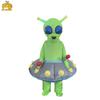 Costume d'Alien Gonflable avec Antennes pour Fête d'Halloween et Cosplay sur Scène.