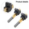 2pcs Vacuum Cleaner Carbon Brushes Optimized Replacement for Motor Efficiency