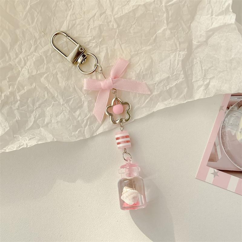 

Cartoon Luminous Drift Bottle Phone Lanyard Lovely Mobile Phone Chain Keyring Camera Pendant Bag Accessories 02