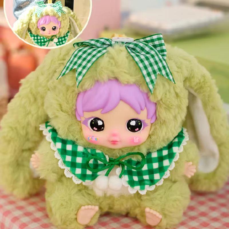 New Amy Furry Little Rabbit Series Blind Box Trendy Toy Plush Doll Cute Backpack Pendant Decoration Surprise Mystery Girl Gifts