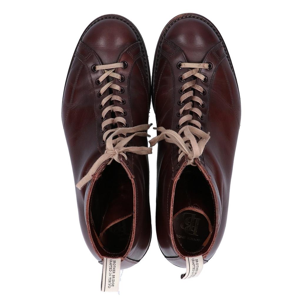 BROTHER BRIDGE Brown BBB-S009 Vintage Calf HENRY Lace-up Shoes Shoes 9 BrownUsed