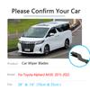 For Toyota Alphard Vellfire AH30 2015~2022 Car Front Wiper Blade Cutter Windscreen Windshield Cleaning Boneless Frameless