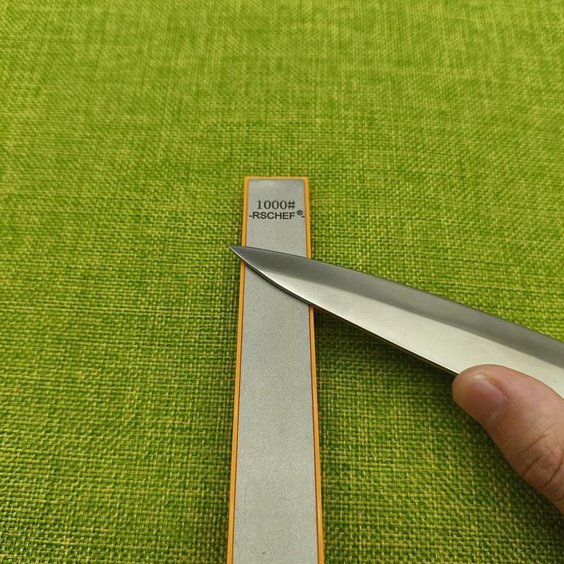 New Orange Base Diamond Whetstone for Knife Sharpener Sharpening Stone Diamond Whetstone Honing Stones Oil Stone SET