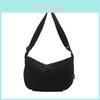 Japanese Style Casual Nylon Crossbody Bag With Zipper For Daily Use