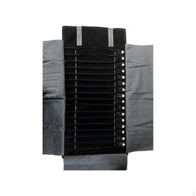 Compact Jewelry Organizer for Pendant and Bracelet Storage On the Go