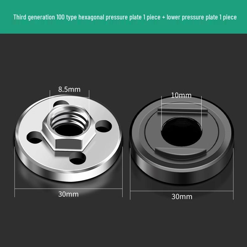 Universal Flange Cover & Nut for Angle Grinder Polishing and Cutting