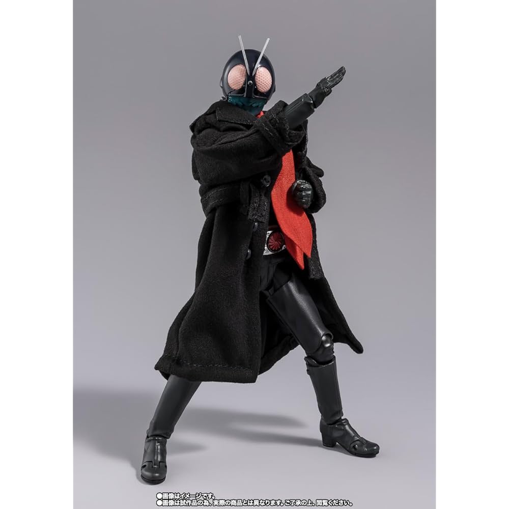S.H.Figuarts Kamen Rider Shin Figure with Articulated Joints and Detailed Design Action Figure