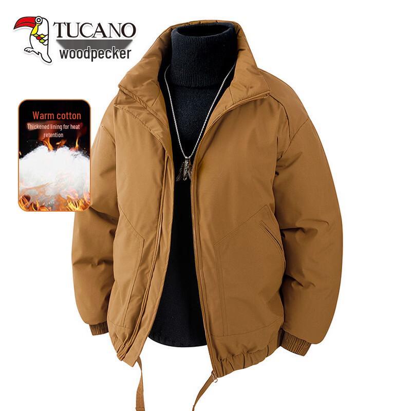 TUCANO Men's Thickened Stand-Collar Puffer Jacket