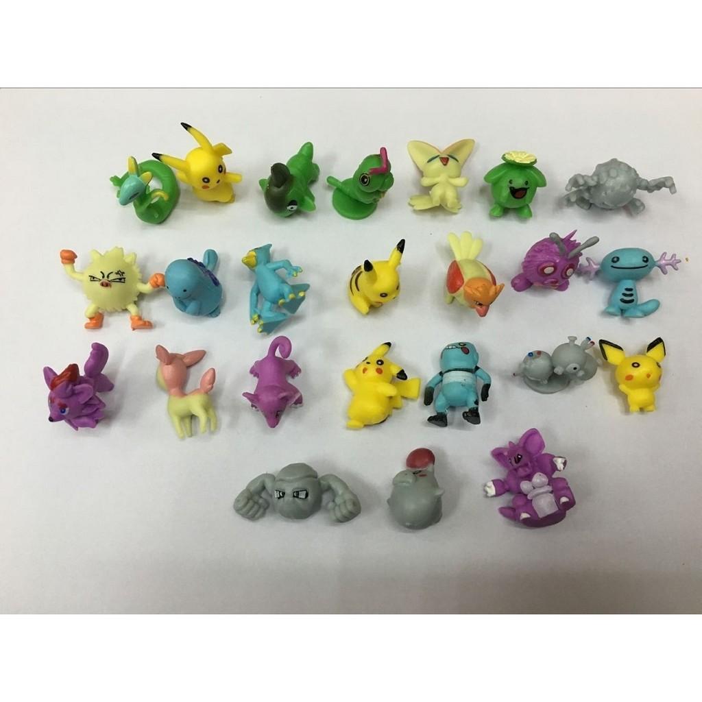 24pcs Adorable Pokemon Go Mini Random Pearl Figures New For Kids Toy Collection