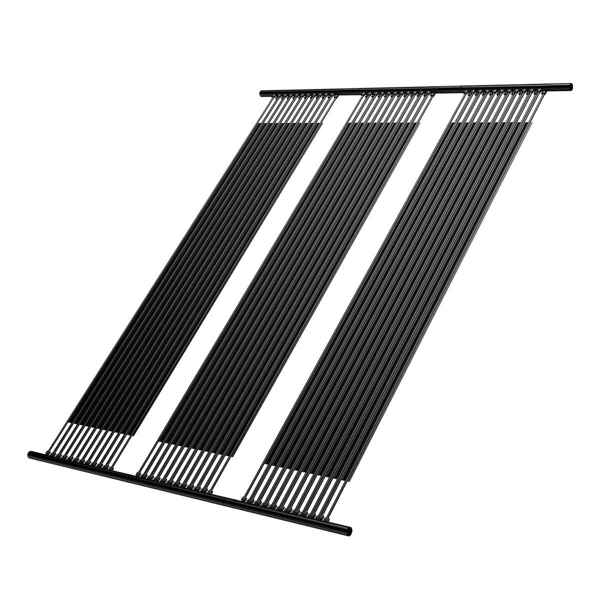 Chauffage Solaire pour Piscine 4 x 10 Pieds Système de Chauffage pour Piscine Hors-Sol( 4 Panneaux)
