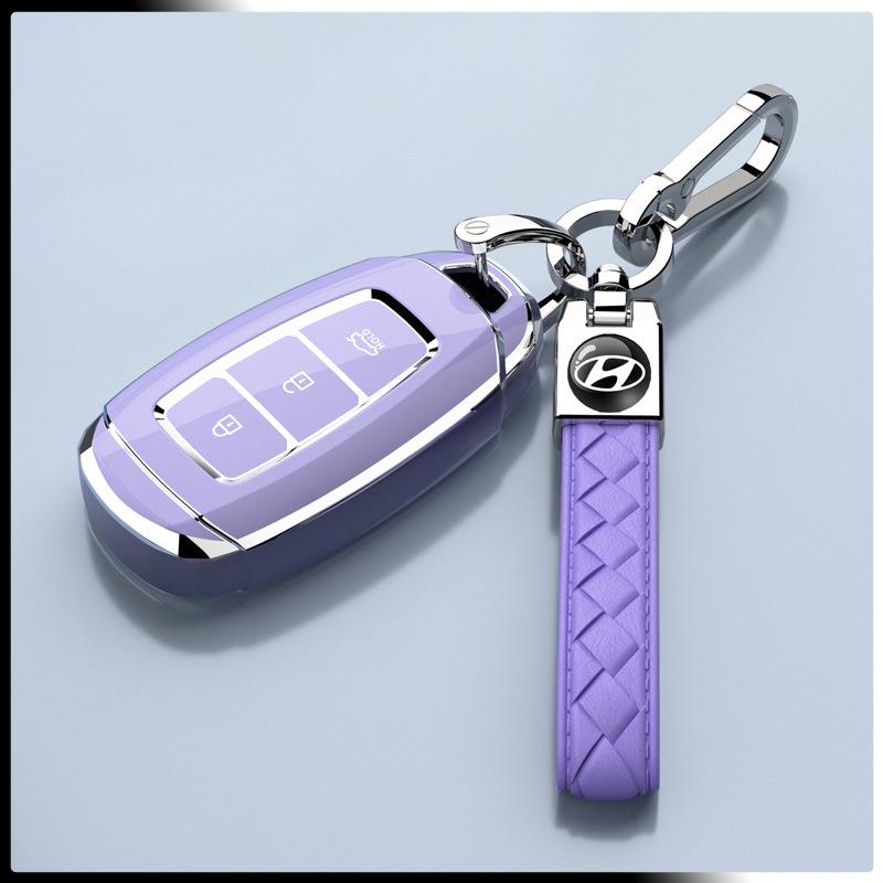Hyundai MISTRA Luxury Protective Car Key Case - Special Shell for ix35, Compatible with 23 Models for Men and Women