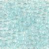 "100 Pcs Large Hole Transparent Frosted Barrel Beads - Colored Onion Powder Plastic Pony Beads for Dreadlocks and Wigs"