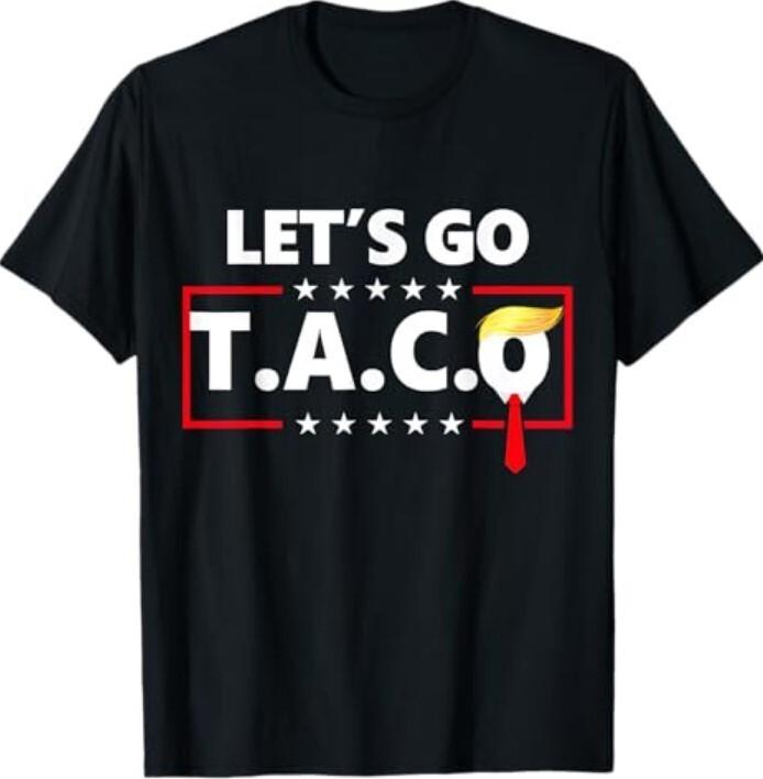 Funny Lets Go Taco T-Shirt S