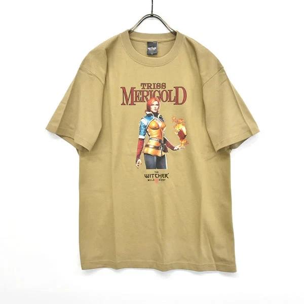 The Witcher 3 Wild Hunt TShirt Triss Khaki Japan New M
