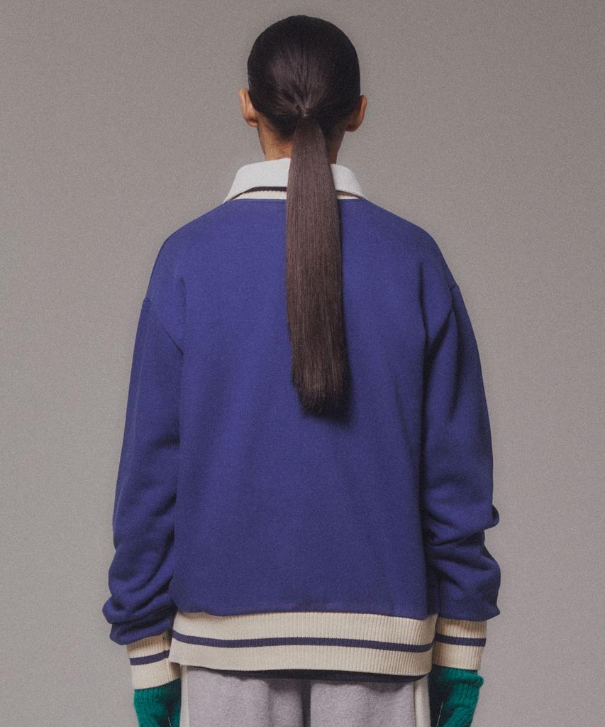 Minasu Menasoo Heritage Heavy Sweatshirt_Blue_Fleece-Lined Fabric