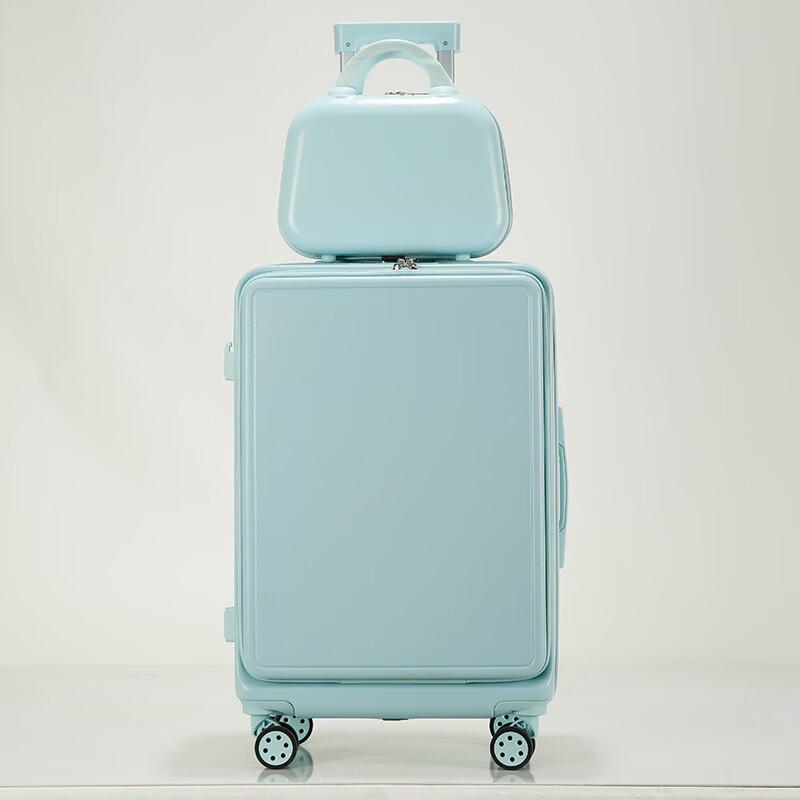 OEING Front-Opening Hardside Spinner Luggage