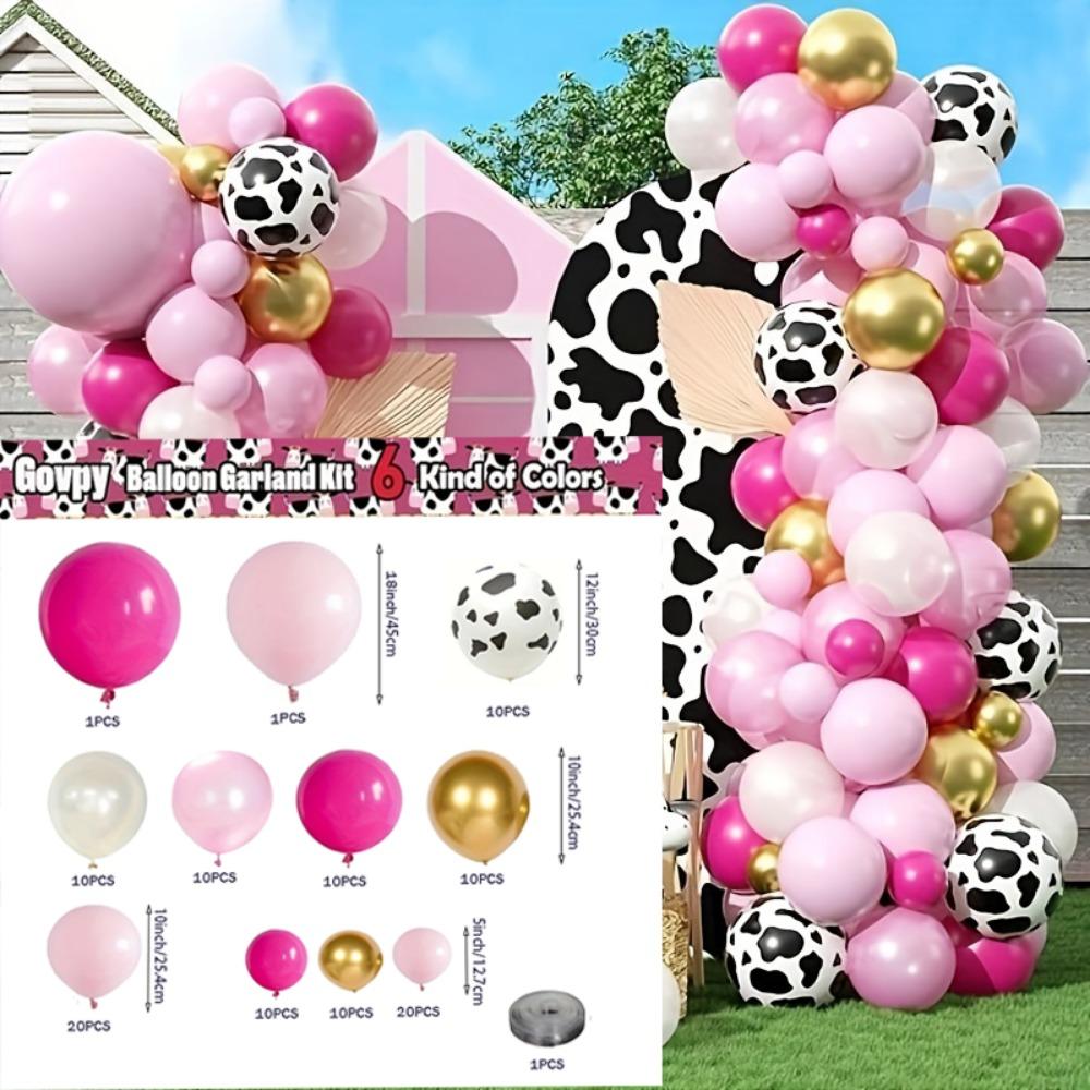 113PCS Farm Theme Balloon Garland Arch Set Birthday Party Decoration, Festival Celebration Scene Decoration Interior Decoration Other